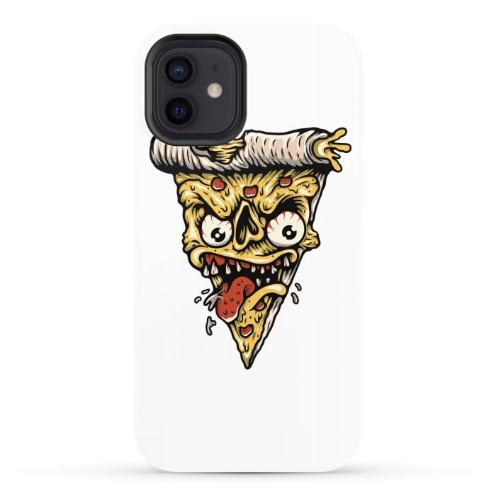 iPhone 12 StrongFit Pizza Monster by Afif Quilimo