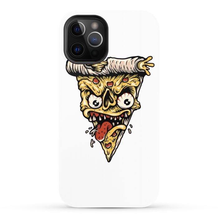 iPhone 12 Pro StrongFit Pizza Monster by Afif Quilimo