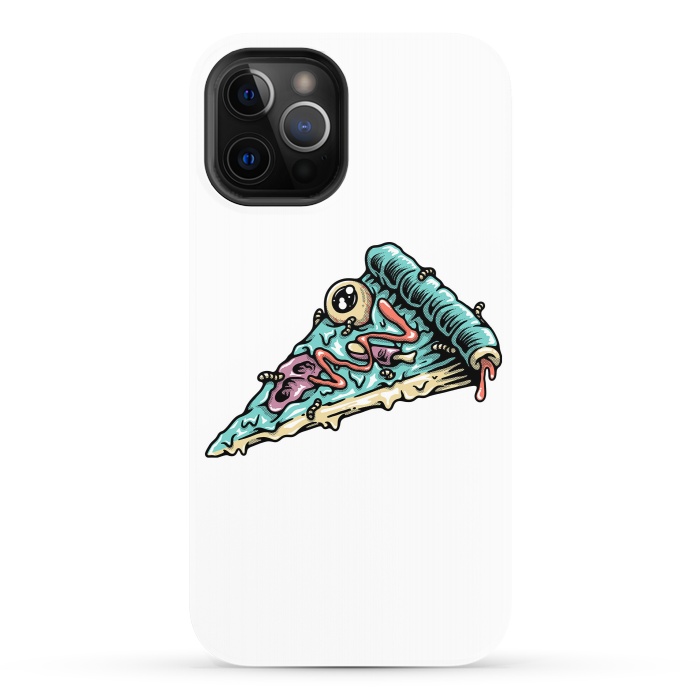 iPhone 12 Pro StrongFit Pizza Zombie by Afif Quilimo