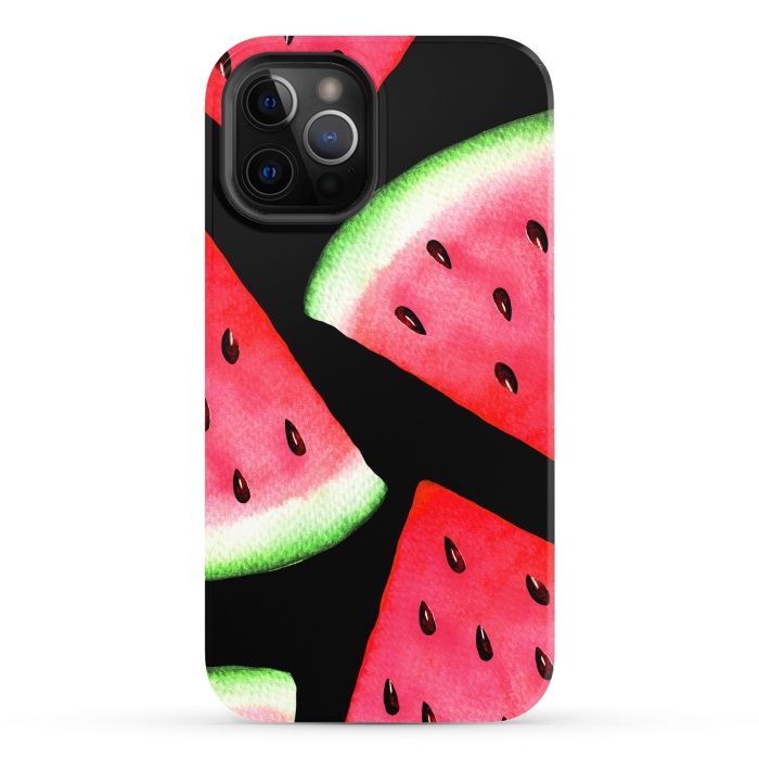 iPhone 12 Pro StrongFit Watermelon by Julia Badeeva