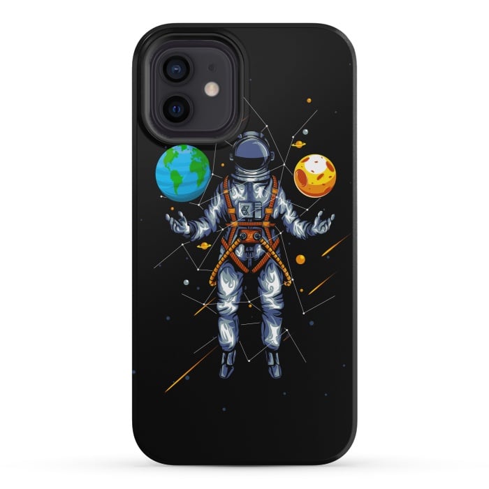 iPhone 12 mini StrongFit astronaut i by haroulita