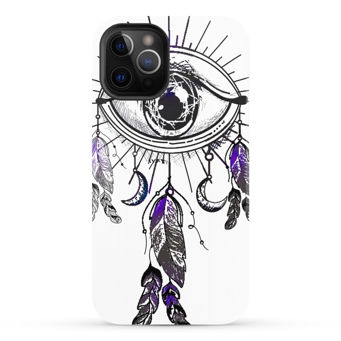 iPhone 12 Pro StrongFit dreamcatcher eye by haroulita
