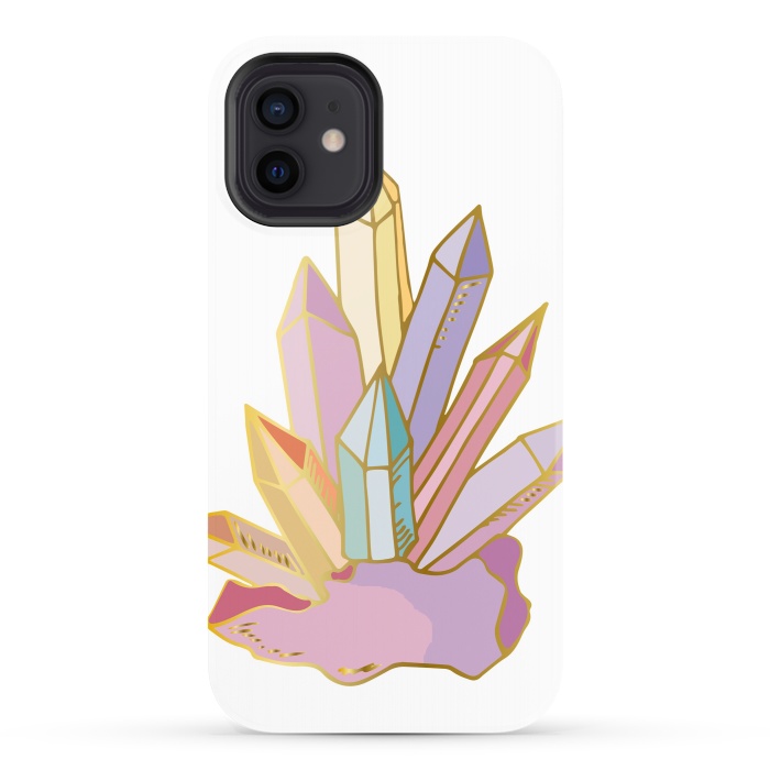 iPhone 12 StrongFit crystals and gems by haroulita