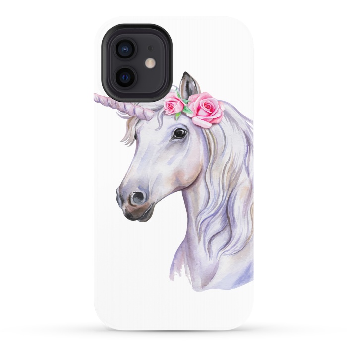 iPhone 12 StrongFit magical unicorn by haroulita