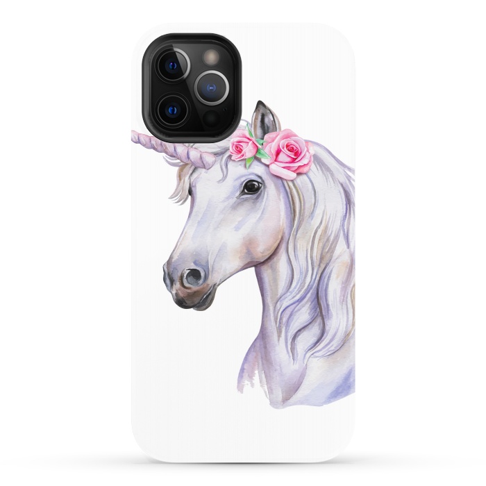 iPhone 12 Pro StrongFit magical unicorn by haroulita