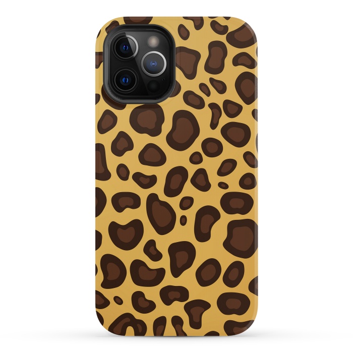 iPhone 12 Pro StrongFit animal print leopard by haroulita