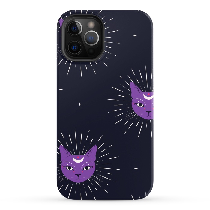 iPhone 12 Pro StrongFit magic cats by haroulita