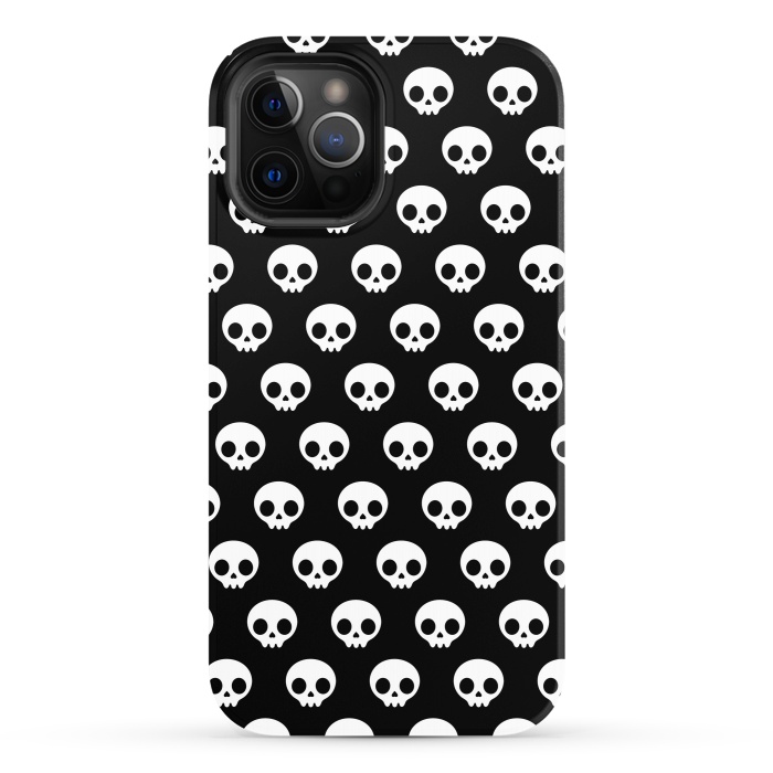 iPhone 12 Pro StrongFit Cute skulls by Laura Nagel