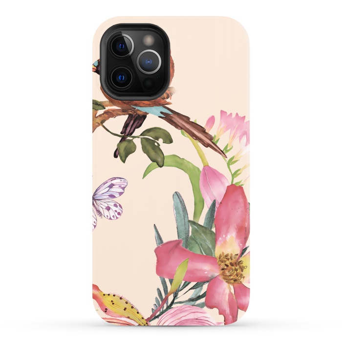 iPhone 12 Pro StrongFit Sweet Birds by Creativeaxle
