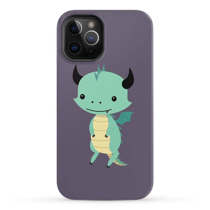 iPhone 12 Pro StrongFit Cute dragon by Laura Nagel