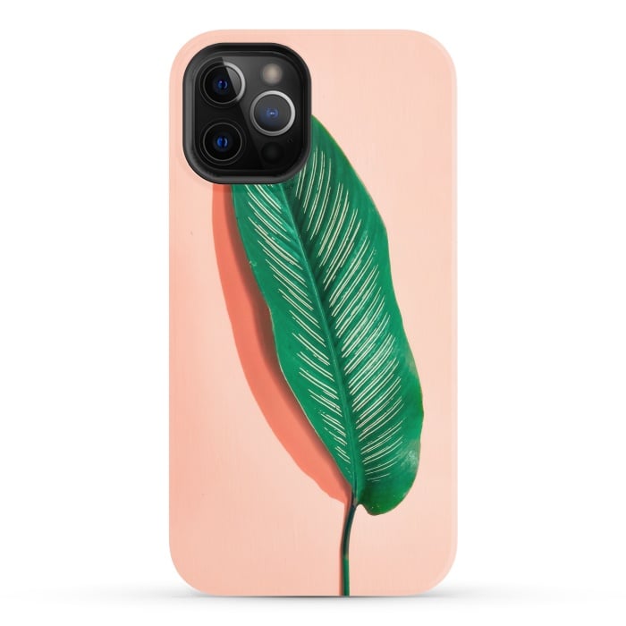 iPhone 12 Pro StrongFit Green leaf  by Winston