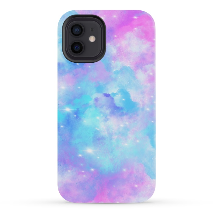 iPhone 12 mini StrongFit Pastel clouds by Jms