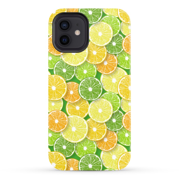 iPhone 12 StrongFit Citrus fruit slices 2 by Katerina Kirilova