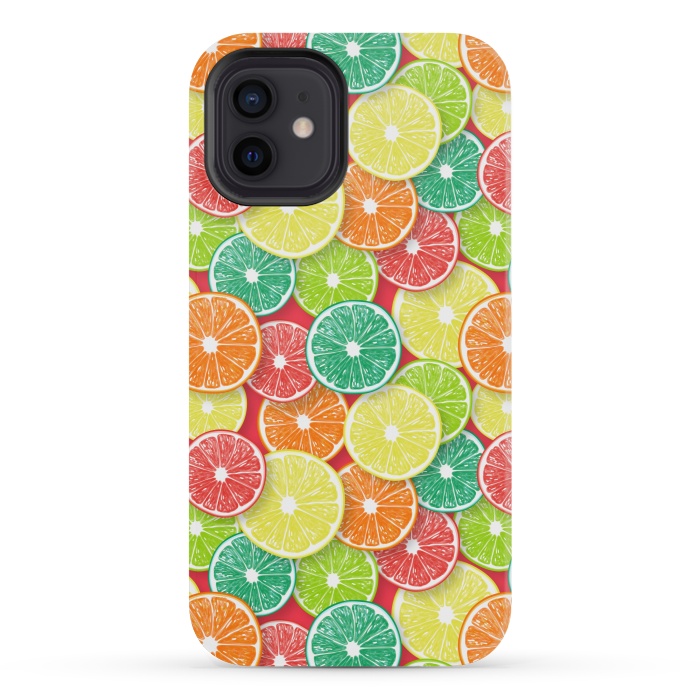 iPhone 12 mini StrongFit Citrus fruit slices 3 by Katerina Kirilova