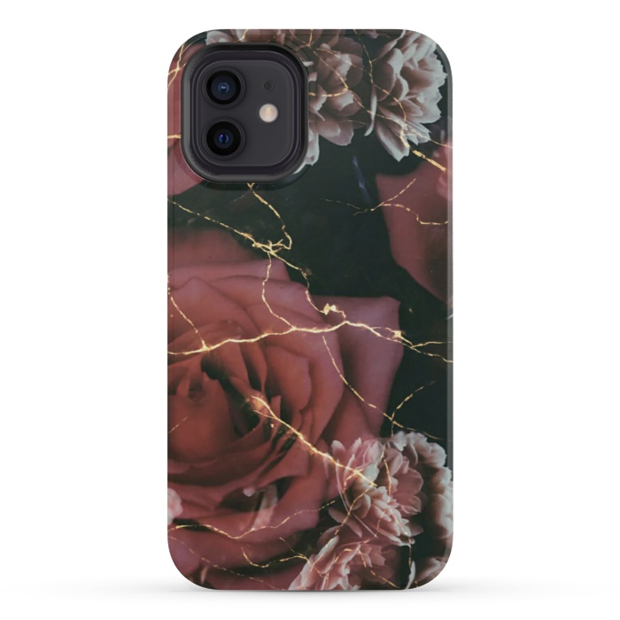iPhone 12 mini StrongFit Aesthetic roses by Jms
