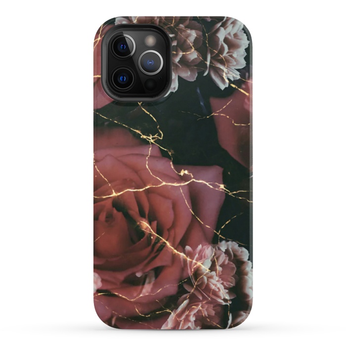 iPhone 12 Pro StrongFit Aesthetic roses by Jms