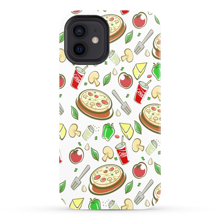 iPhone 12 StrongFit pizza is love 3  by MALLIKA