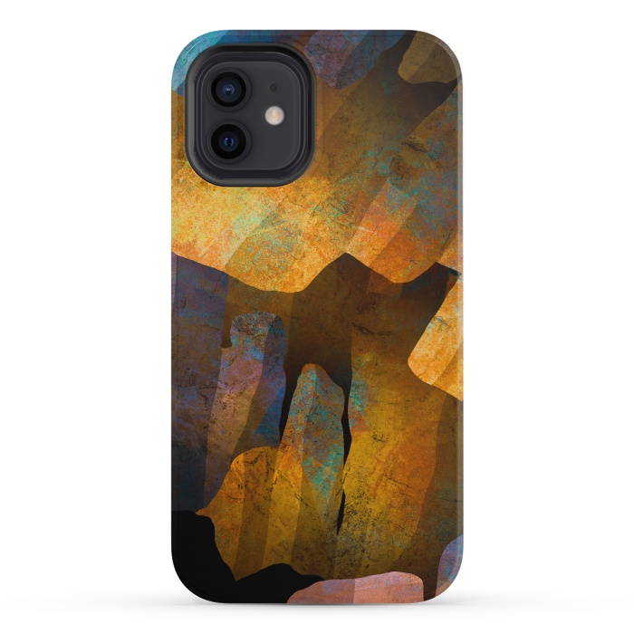 iPhone 12 mini StrongFit The gold cave by Steve Wade (Swade)