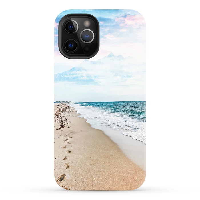 iPhone 12 Pro StrongFit A Walk On The Beach by Uma Prabhakar Gokhale