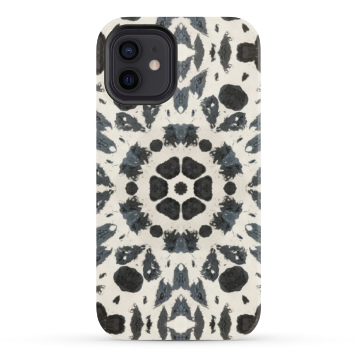 iPhone 12 StrongFit Tribal cream by Nina Leth