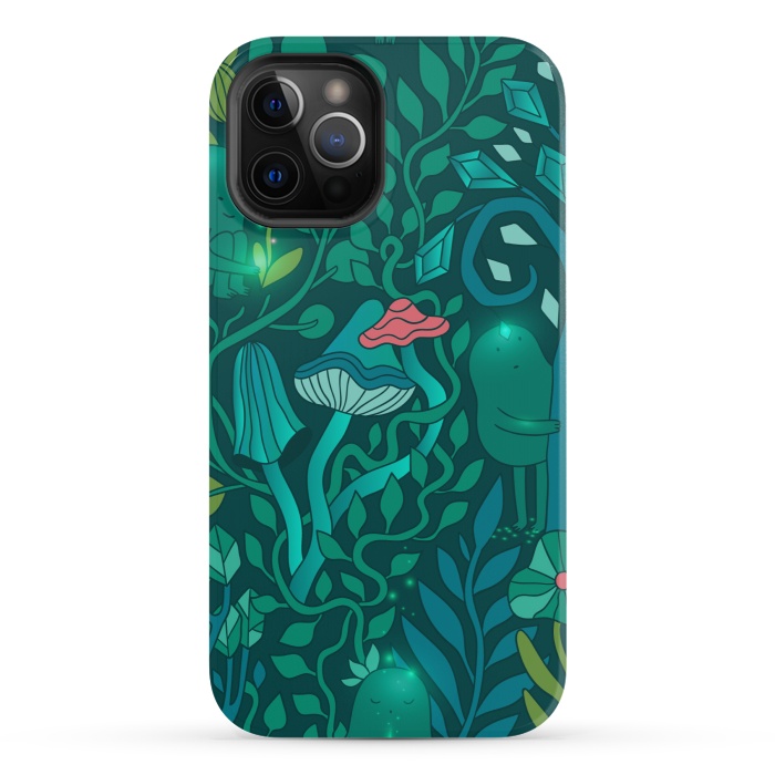 iPhone 12 Pro StrongFit Emerald forest keepers.  by Anna Alekseeva