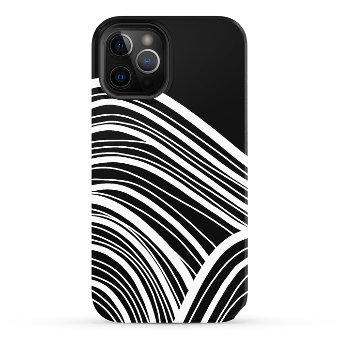 iPhone 12 Pro StrongFit The white waves by Steve Wade (Swade)