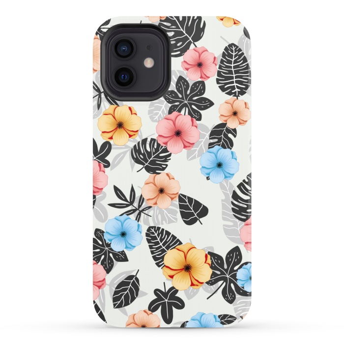 iPhone 12 StrongFit Tropical patterns by Jms