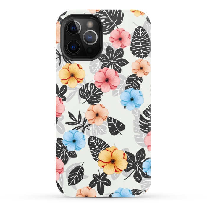 iPhone 12 Pro StrongFit Tropical patterns by Jms