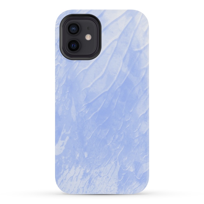 iPhone 12 mini StrongFit Blue Paint by Martina