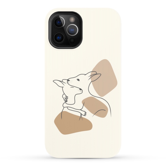 iPhone 12 Pro StrongFit Kangaroo love by Jms