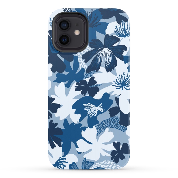 iPhone 12 StrongFit Barely blue by Nina Leth