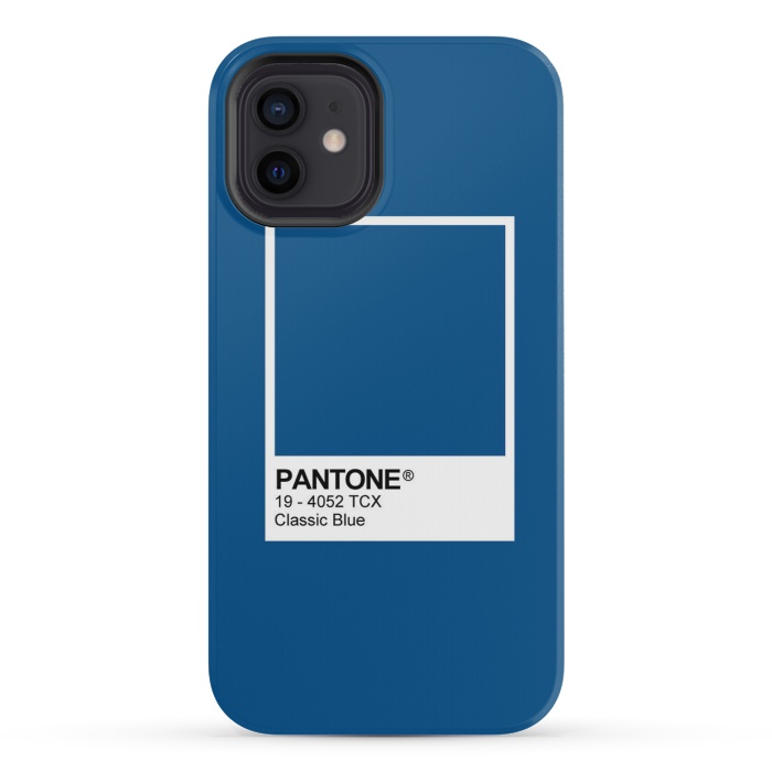 iPhone 12 mini StrongFit Pantone Blue Trendy colour by Martina
