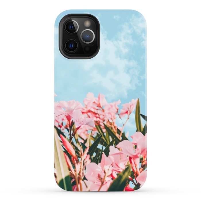 iPhone 12 Pro StrongFit Blush Blossom II by Uma Prabhakar Gokhale