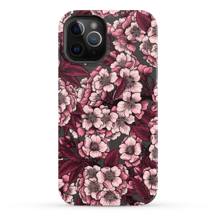 iPhone 12 Pro StrongFit Cherry blossom 2 by Katerina Kirilova