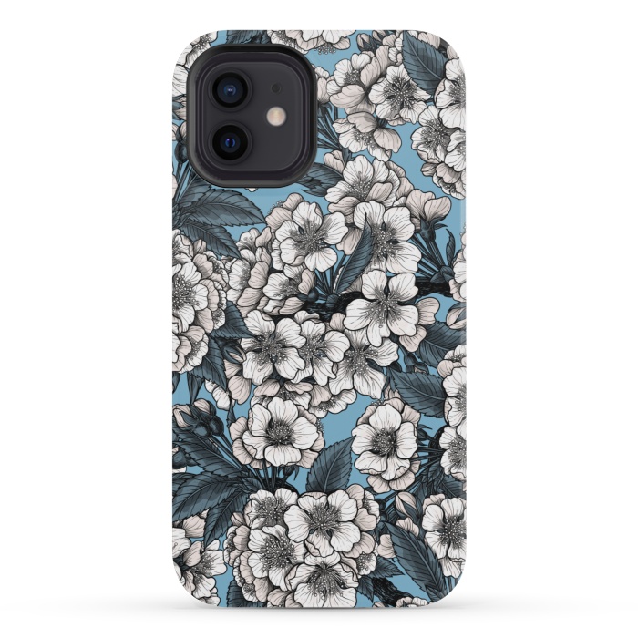 iPhone 12 mini StrongFit Cherry blossom 3 by Katerina Kirilova