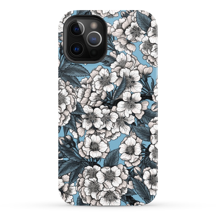 iPhone 12 Pro StrongFit Cherry blossom 3 by Katerina Kirilova