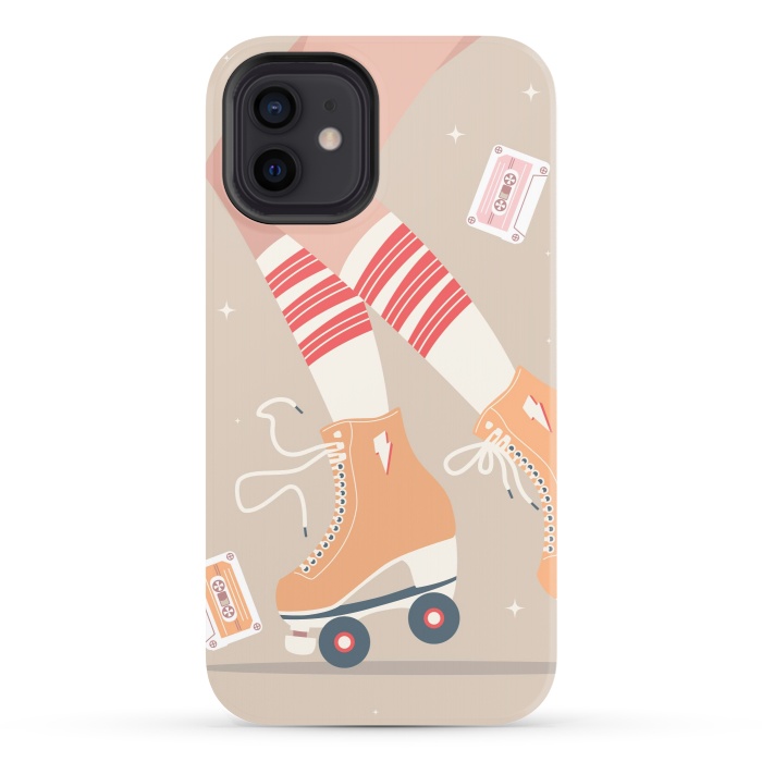 iPhone 12 StrongFit Roller skates 04 by Jelena Obradovic