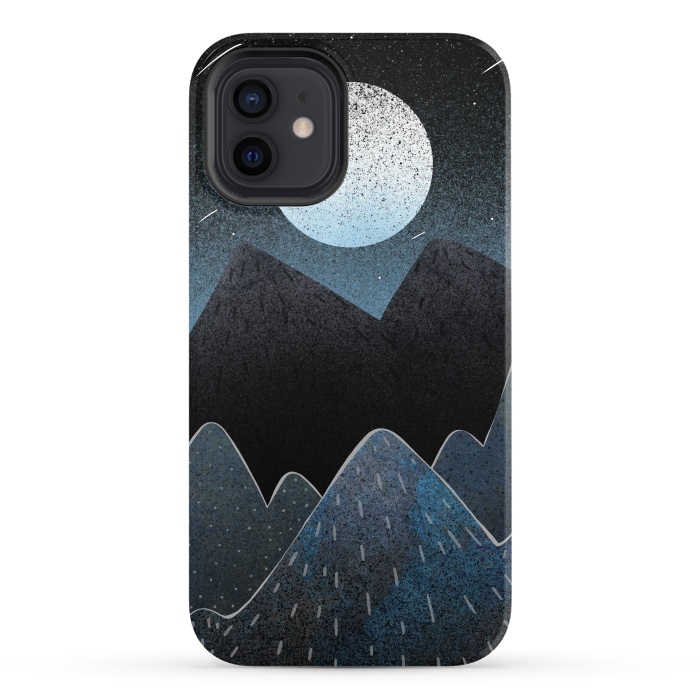 iPhone 12 StrongFit Midnight blues by Steve Wade (Swade)