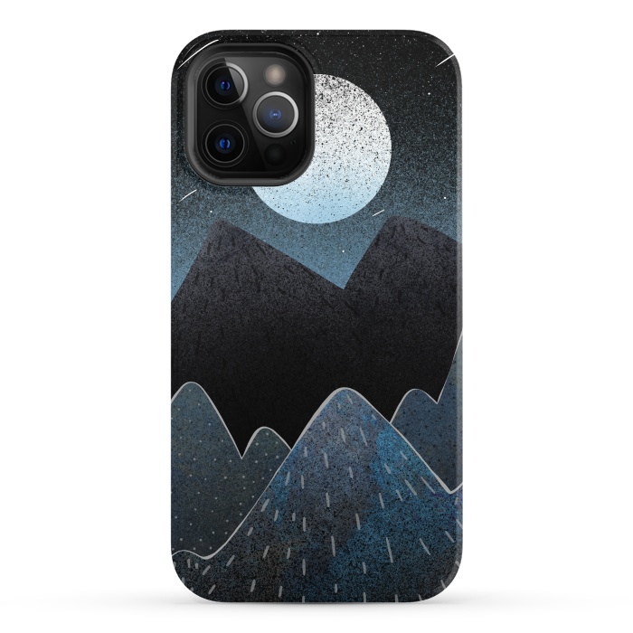 iPhone 12 Pro StrongFit Midnight blues by Steve Wade (Swade)