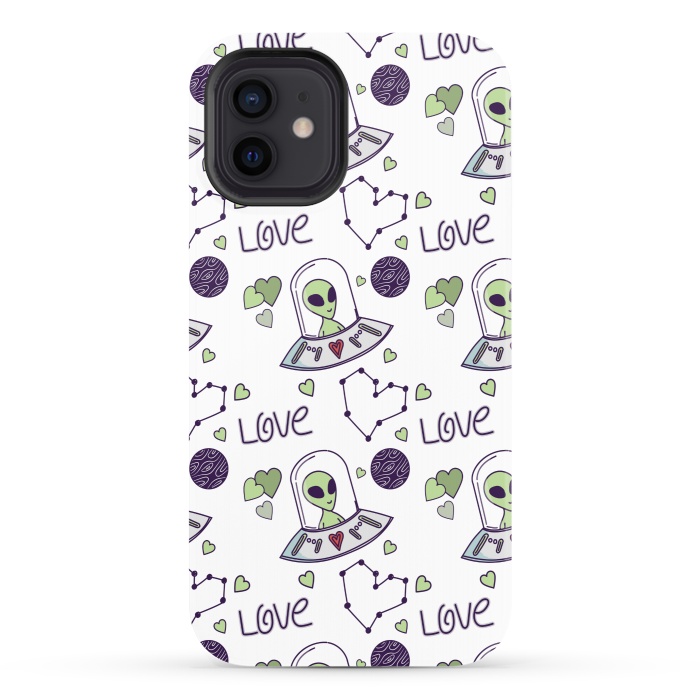 iPhone 12 StrongFit cool space love by MALLIKA