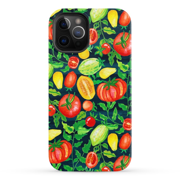 iPhone 12 Pro StrongFit Home Gown Tomatoes  by Tigatiga