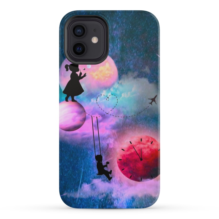 iPhone 12 mini StrongFit space dreams by haroulita