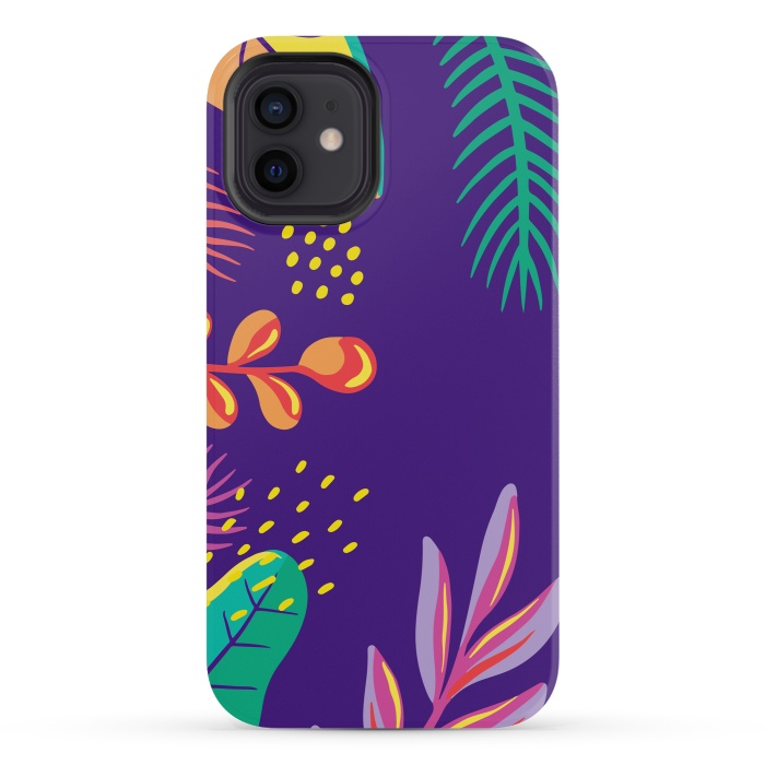 iPhone 12 mini StrongFit exotic flowers x by haroulita