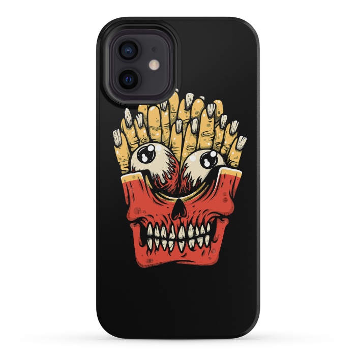 iPhone 12 mini StrongFit Zombie French Fries by Afif Quilimo