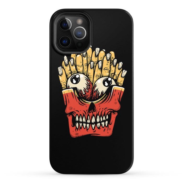 iPhone 12 Pro StrongFit Zombie French Fries by Afif Quilimo