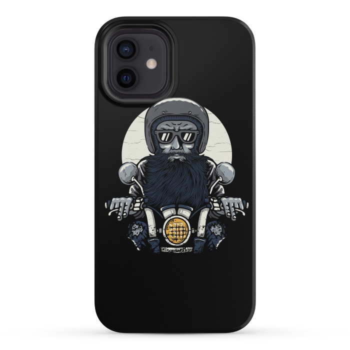 iPhone 12 mini StrongFit Old Biker by Afif Quilimo