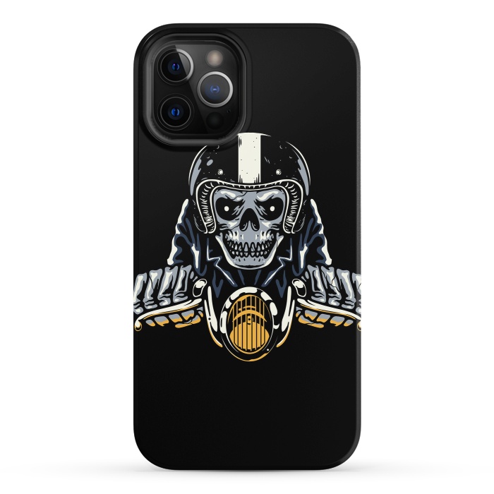 iPhone 12 Pro StrongFit Death Biker by Afif Quilimo