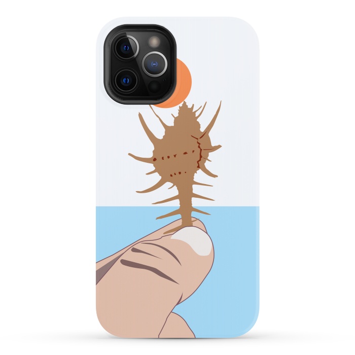 iPhone 12 Pro StrongFit Sun On The Conch by Creativeaxle