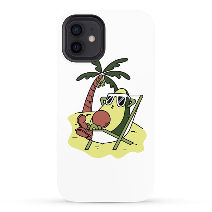iPhone 12 StrongFit Avocado Relax by Afif Quilimo