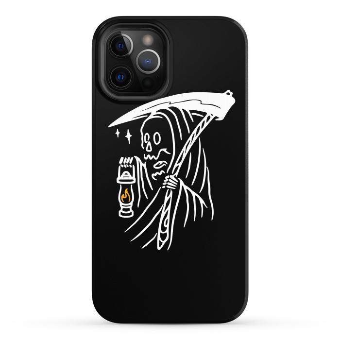 iPhone 12 Pro StrongFit Grim Reaper and Lighting by Afif Quilimo